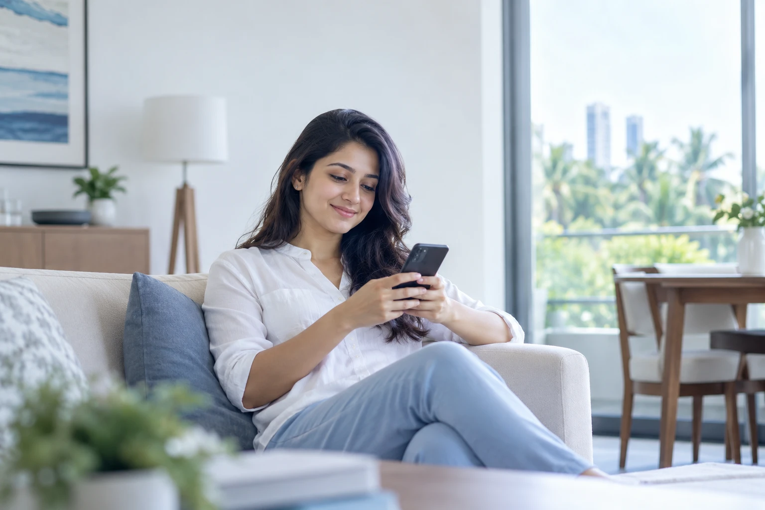 Homeowner choosing a preferred time to book verified local help in CanDo