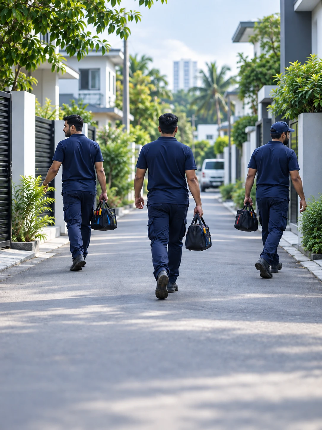 CanDo crew heading out to cover assigned jobs across Sri Lanka